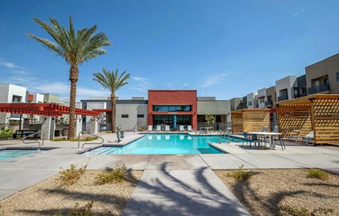 Outdoor Swimming Poolat Vista Ridge Apartments, Phoenix, AZ